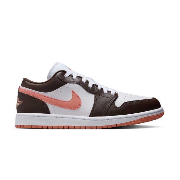 Wmns Air Jordan 1 Low 'White Baroque Brown