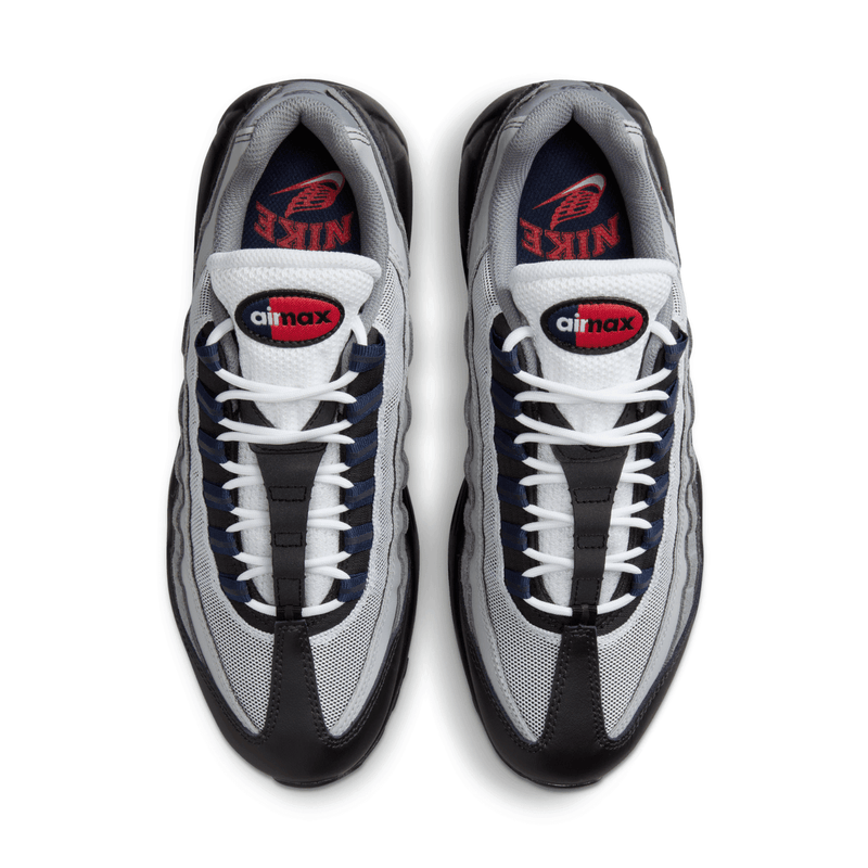 Gray and red sales air max 95
