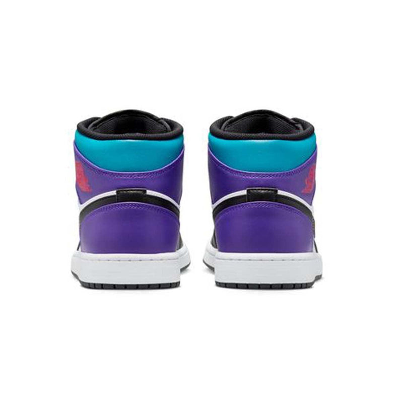 Air Jordan 1 Mid 'Aqua Purple'