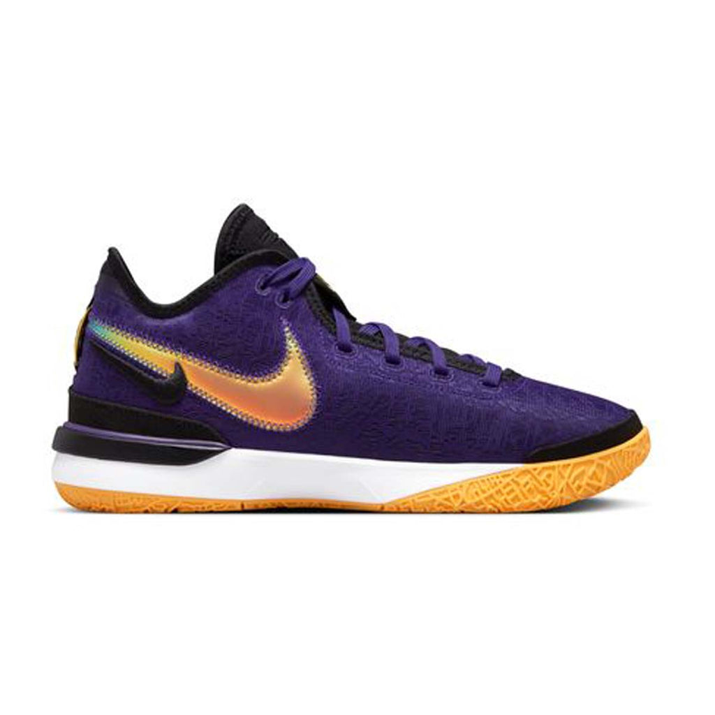 Nike LeBron NXXT Gen Lakers Men's Basketball Shoes, Purple/Gold, Size: 10.5