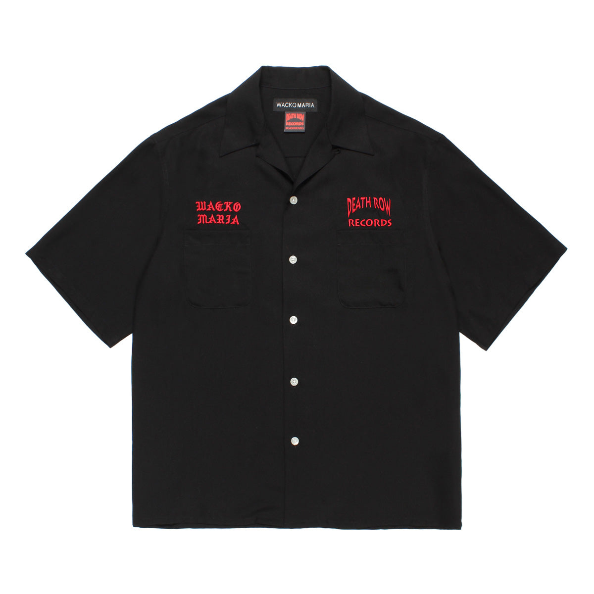 + Death Row Records 50's Shirt 'Black Red'