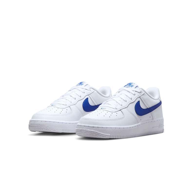NIKE AIR FORCE 1 WHITE ALL WHITE SZ 4.5Y WOMENS WITH ORIGINAL RETAIL BOX  USED