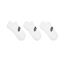 Everyday Essential No-Show Socks 3-Pack 'White'