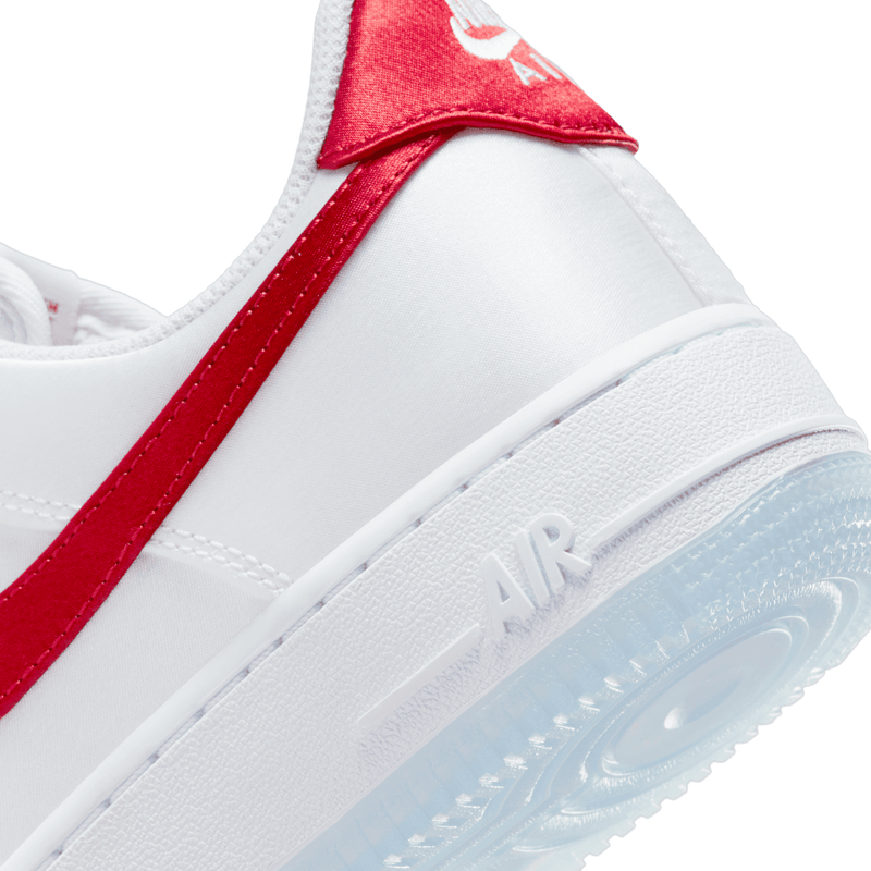 Nike Wmns Air Force 1 '07 'Satin White Red' – Limited Edt
