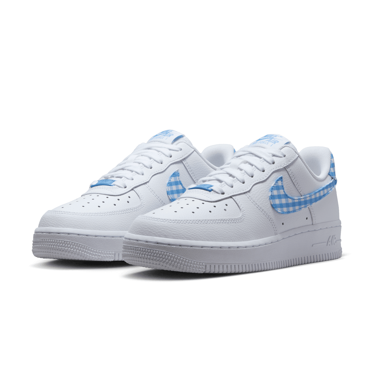 nike air force 1 gingham
