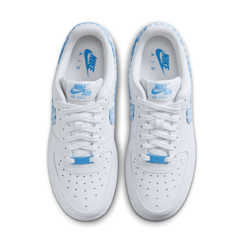 Nike Air Force 1 07 Gingham Blue Limited Edt