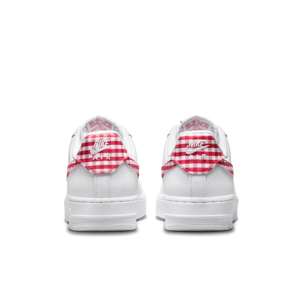 Nike Air Force 1 07 Gingham Red Limited Edt