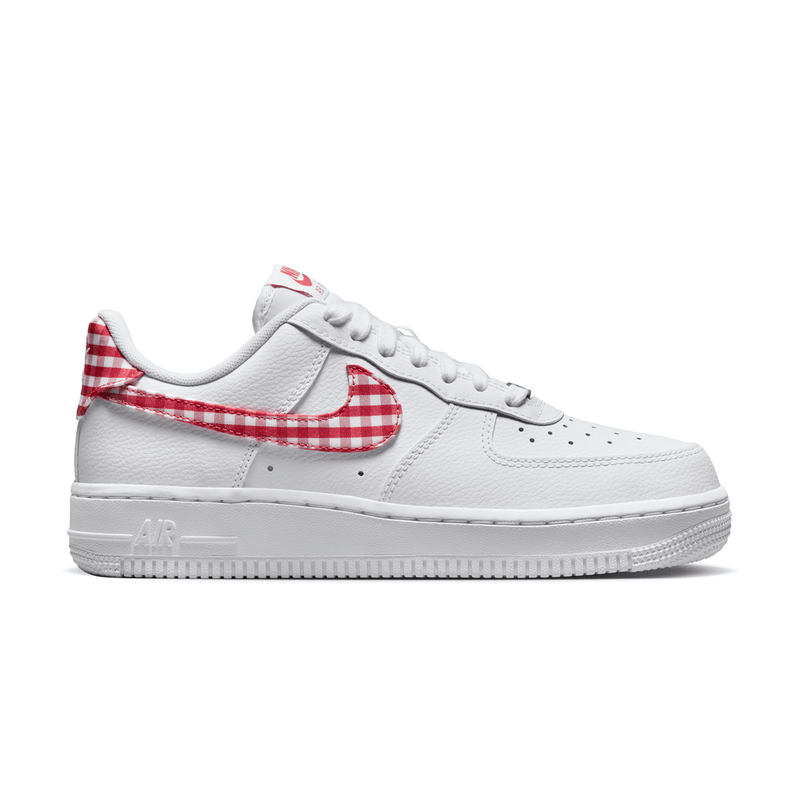 Nike Air Force 1 07 Gingham Red Limited Edt