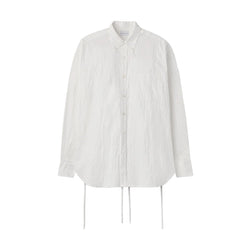 Crinkled Kimono Shirt 'White'