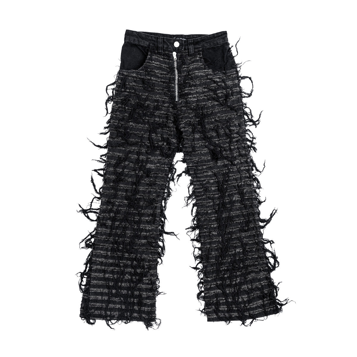 Destroyed Washed Jeans 'Black'