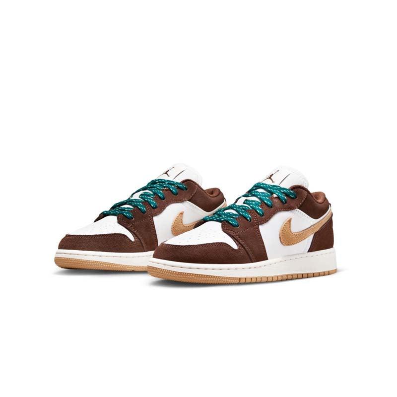Kid's Air Jordan 1 Low SE Cacao Wow' – Limited Edt