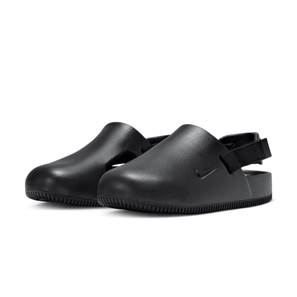 NIKE CALM MULE BLACK/BLACK 国内発送 Shop Nike Calm Mule FD5130-001 black | SNIPES USA