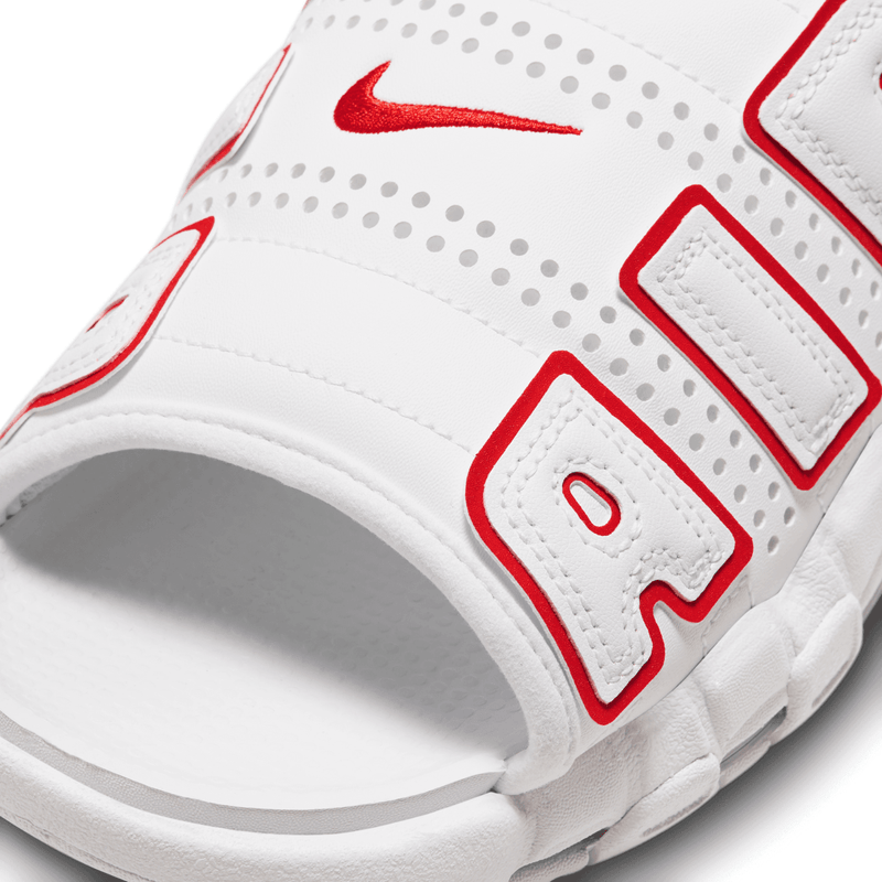 Nike Air More Uptempo Slide 'White Red' – Limited Edt