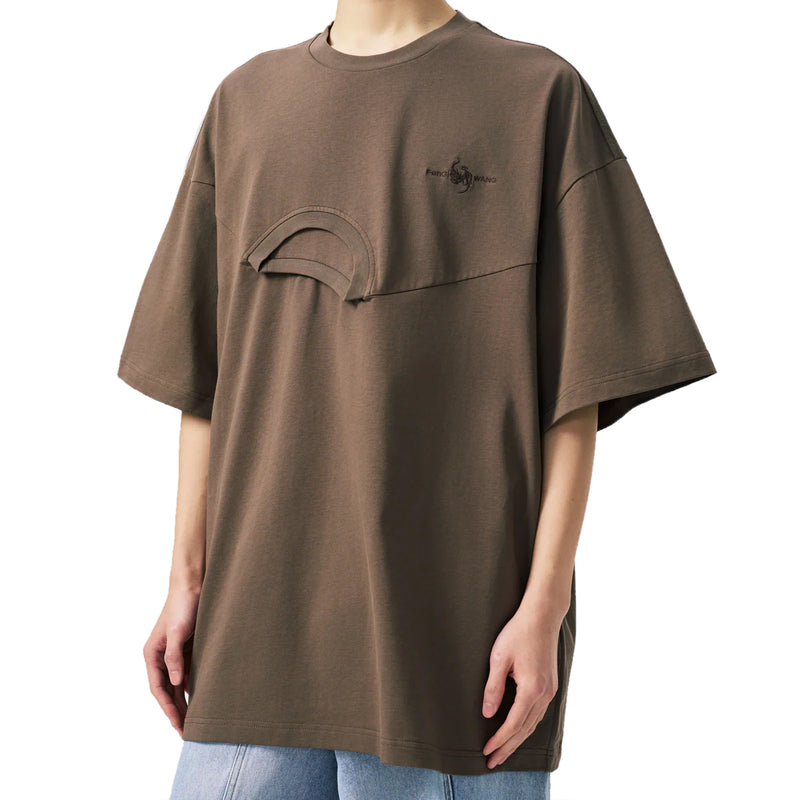 2-In-1 Tee 'Brown'