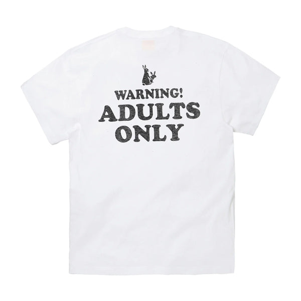 Adults Only Tee 'White'