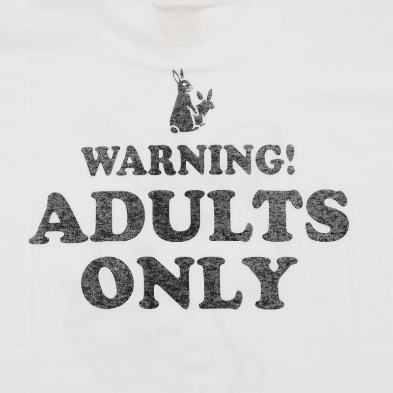 Adults Only Tee 'White'