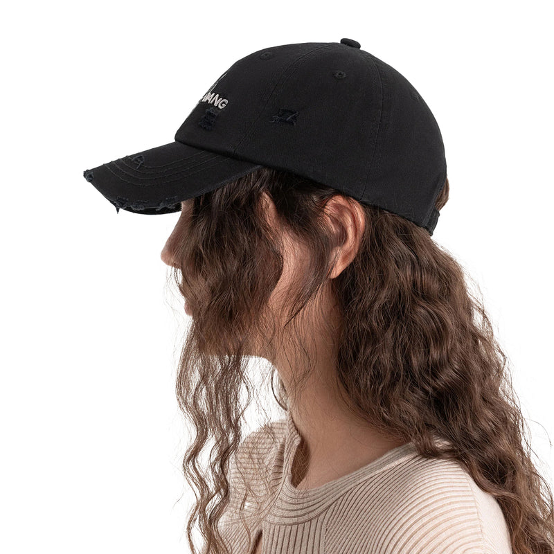 Phoenix Embroidered Cap 'Black Grey'