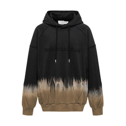 Tie-Dye Hoodie 'Black Khaki'