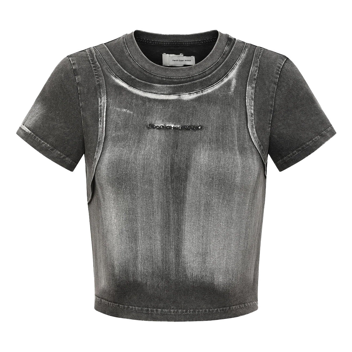 Wmns Washed Tee 'Black'