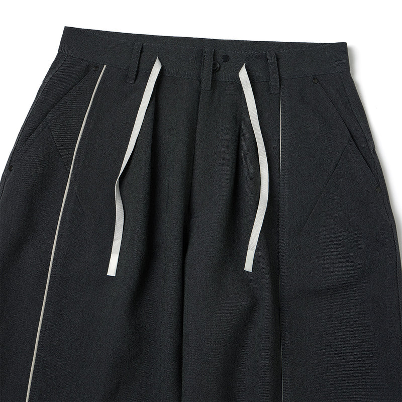 DN-01 Artisanal Slice-Cutting Denim Pants 'Shadow'