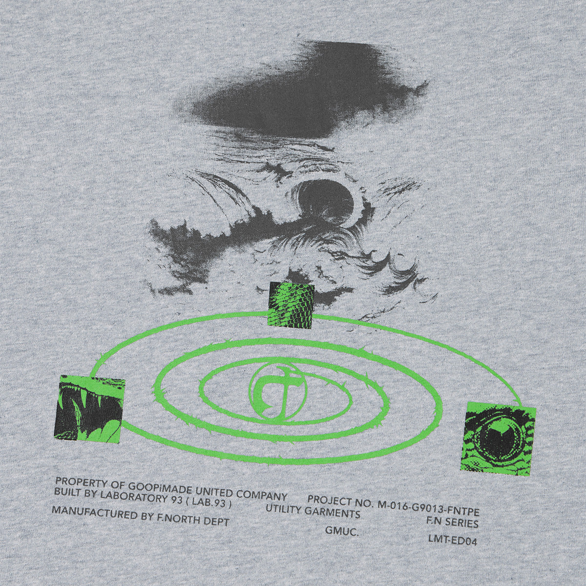 Leviathan - The Envy Tee 'Ash Grey'