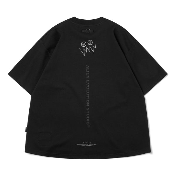 + AES + T9G G.A.T-01T Oversized Tee 'Black'