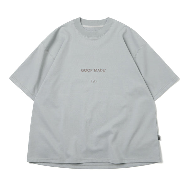 + AES + T9G G.A.T-01T Oversized Tee 'Light Grey'