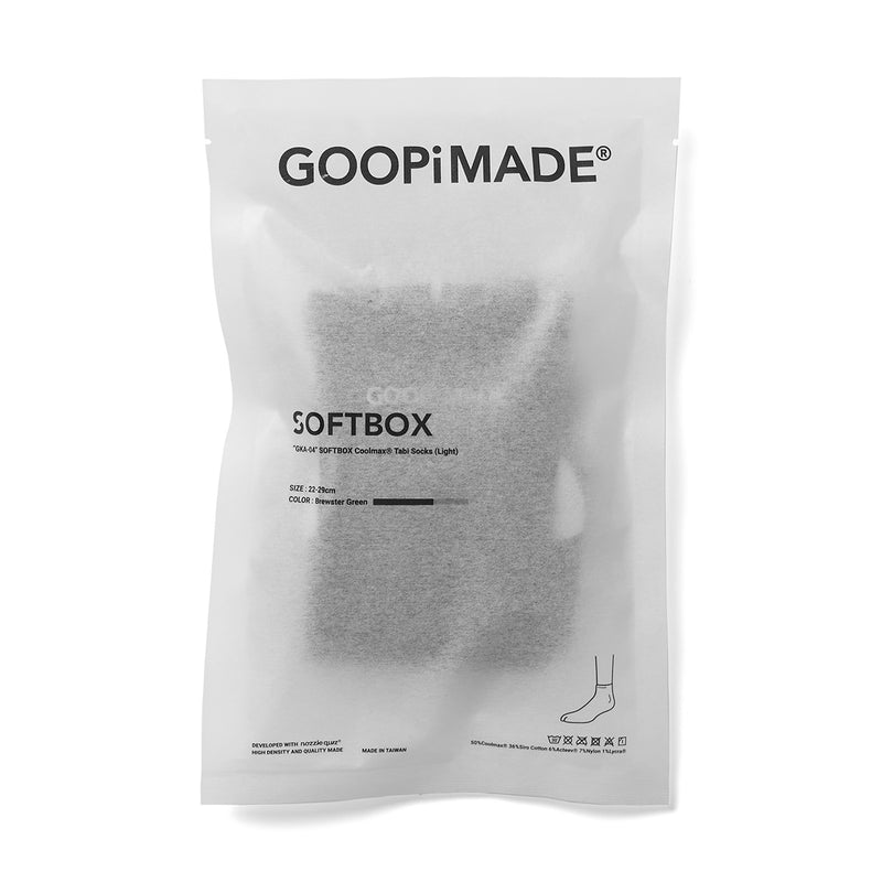 GKA-04 Softbox Coolmax Tabi Socks 'White'