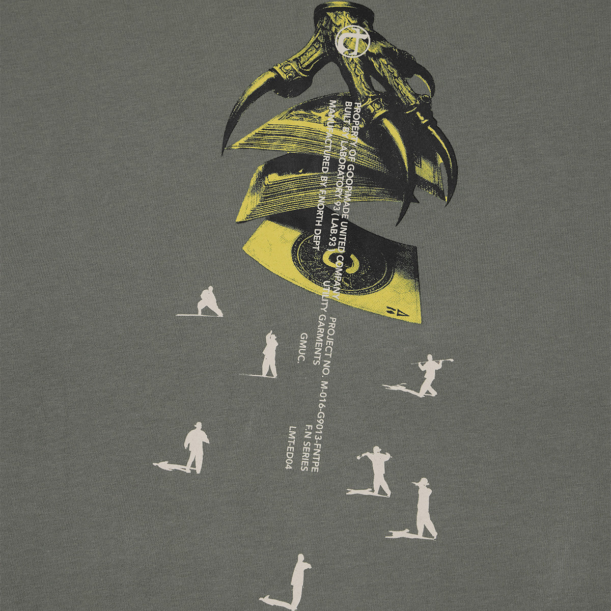 Mammon - The Greed Tee 'Grey'