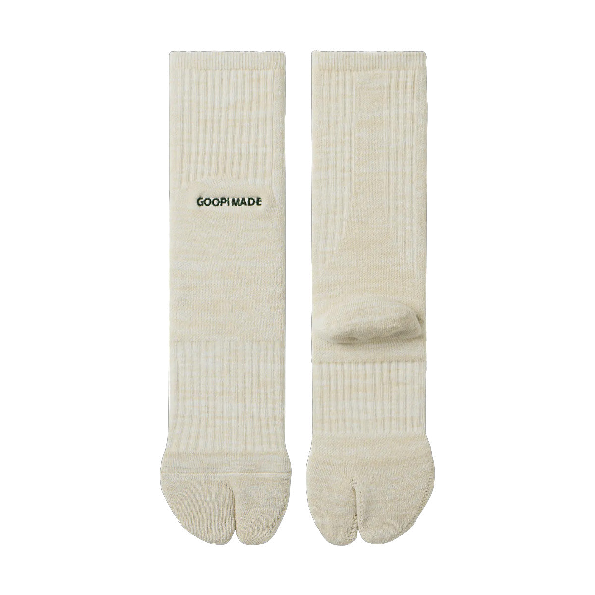 GSP-01 Logo Tabi Socks 'Cream'