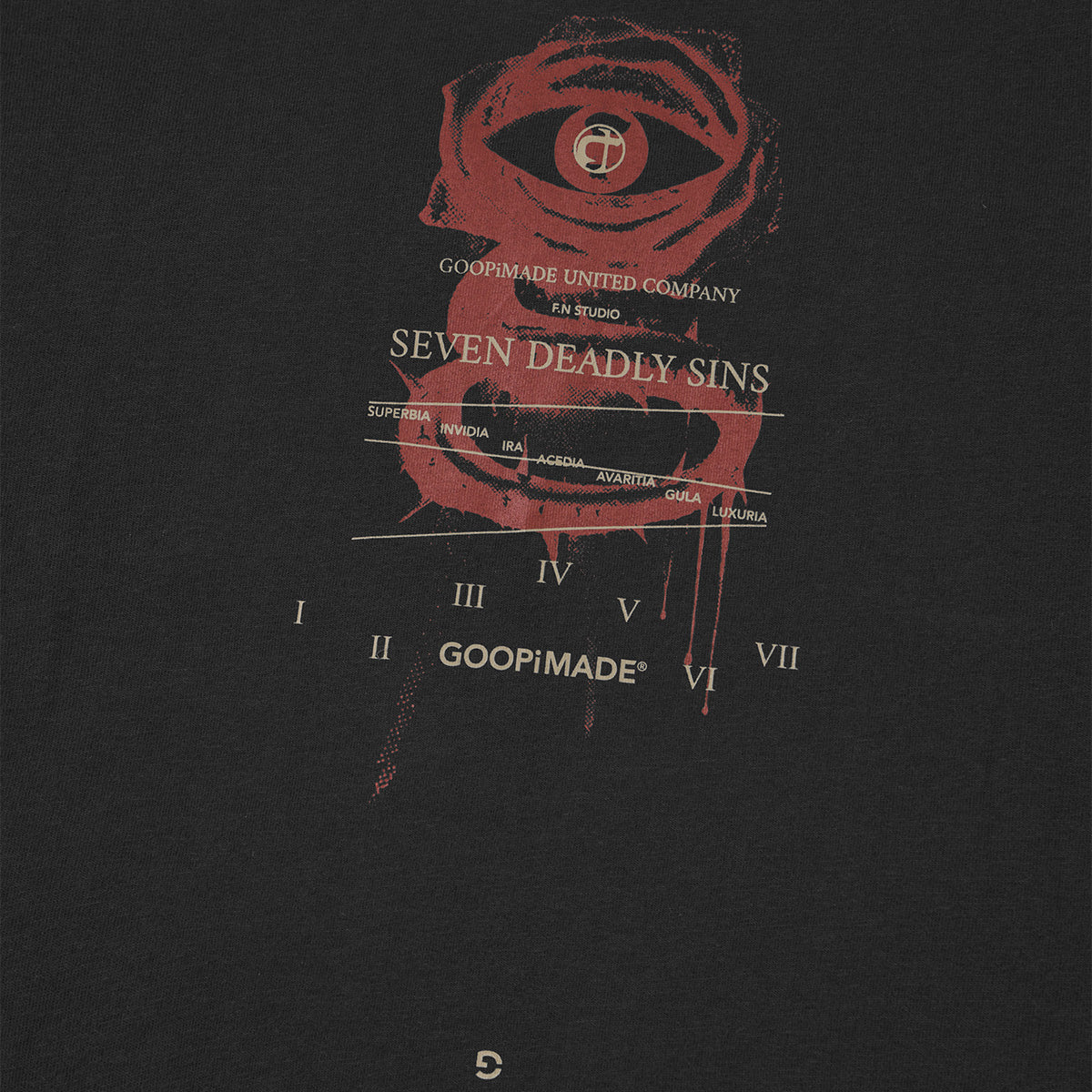 Asmodeus - The Lust Tee 'Shadow'