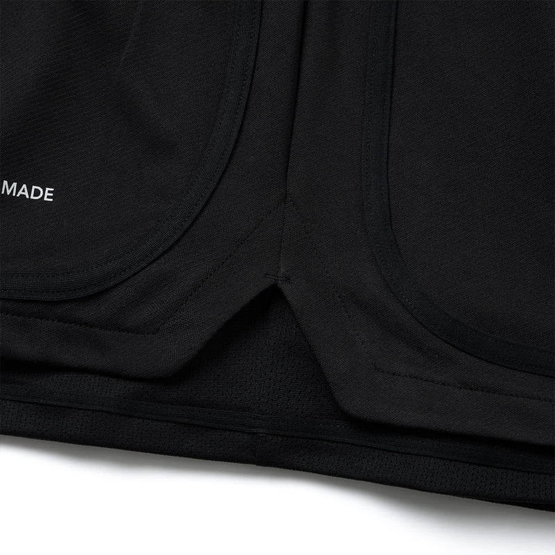 Rve-S3 Riverside Track Shorts 'Pure Black'