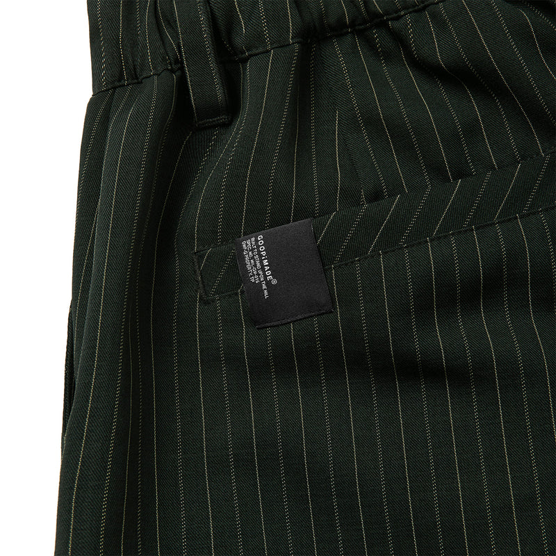 TR-P01 SOFTBOX Striped Pants 'Green'