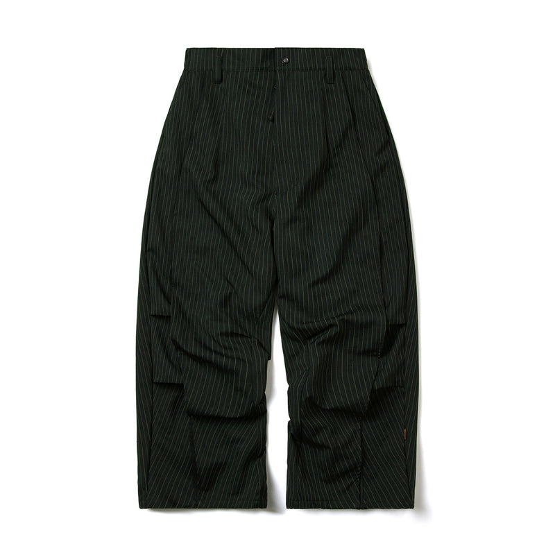 TR-P01 SOFTBOX Striped Pants 'Green'