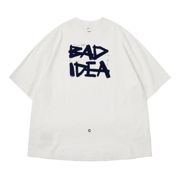 VED-01T Visual Project Bad Idea Tee 'White'