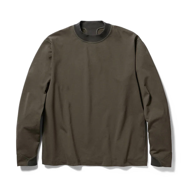 + Goldwin Crewneck L/S Tee 'Black Olive'