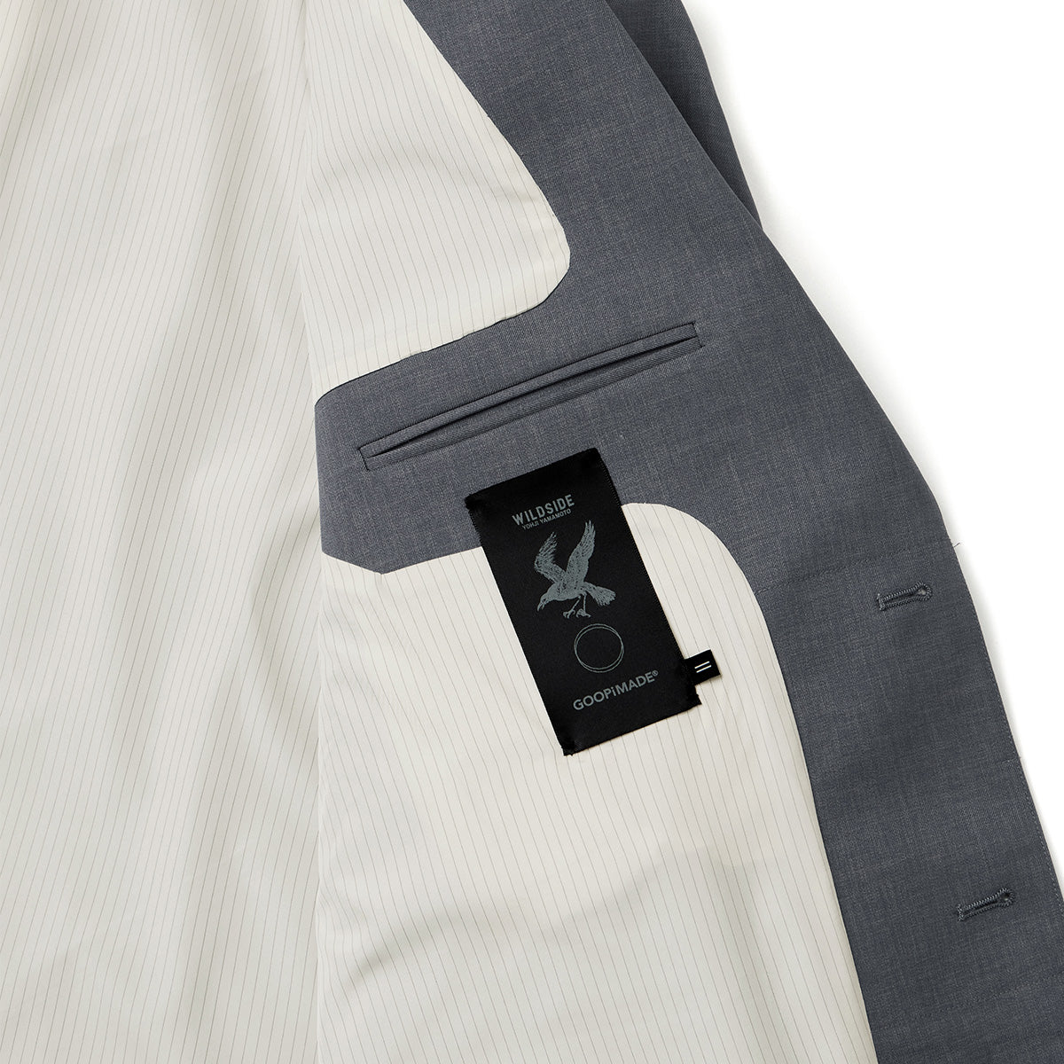 + WILDSIDE Yohji Yamamoto Nobleman Blazer 'Grey'