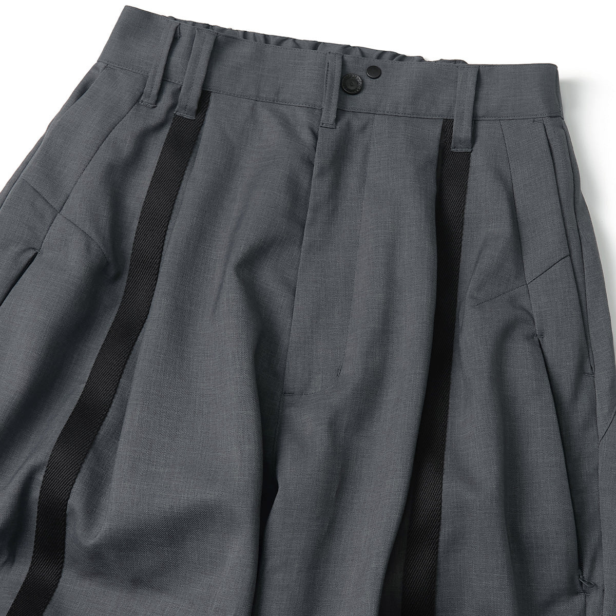 + WILDSIDE Yohji Yamamoto Nobleman Pants 'Dark Grey'