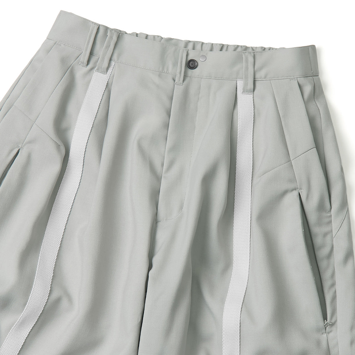 + WILDSIDE Yohji Yamamoto Nobleman Pants 'Light Grey'