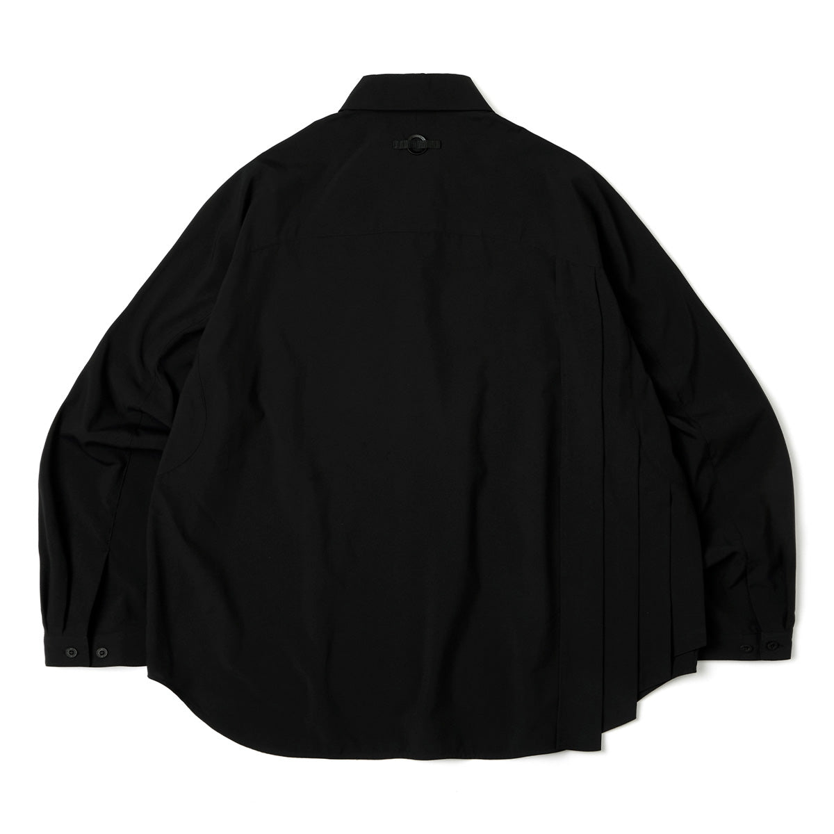 + WILDSIDE Yohji Yamamoto Pleat Formal Shirt 'Black'