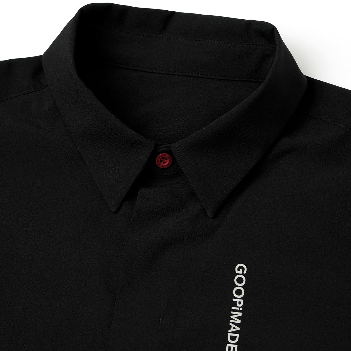 + WILDSIDE Yohji Yamamoto Pleat Formal Shirt 'Black'