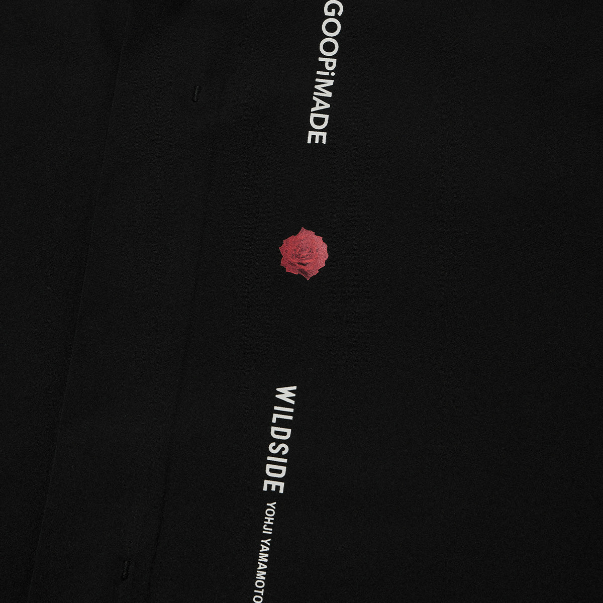+ WILDSIDE Yohji Yamamoto Pleat Formal Shirt 'Black'