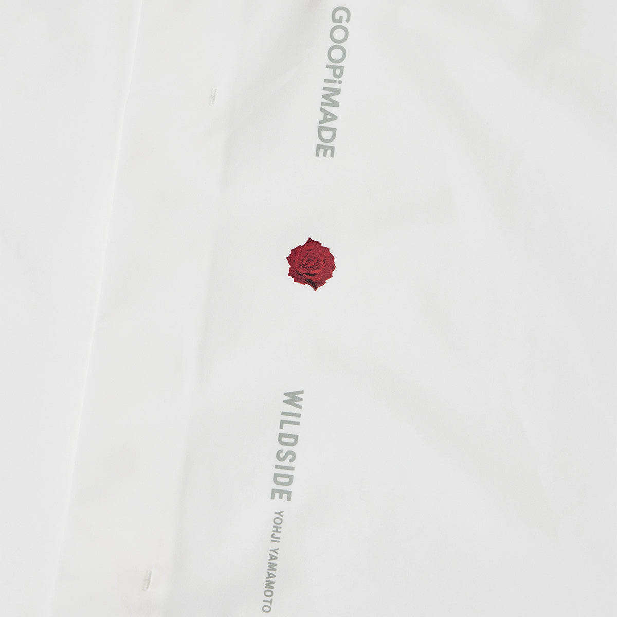 + WILDSIDE Yohji Yamamoto Pleat Formal Shirt 'White'