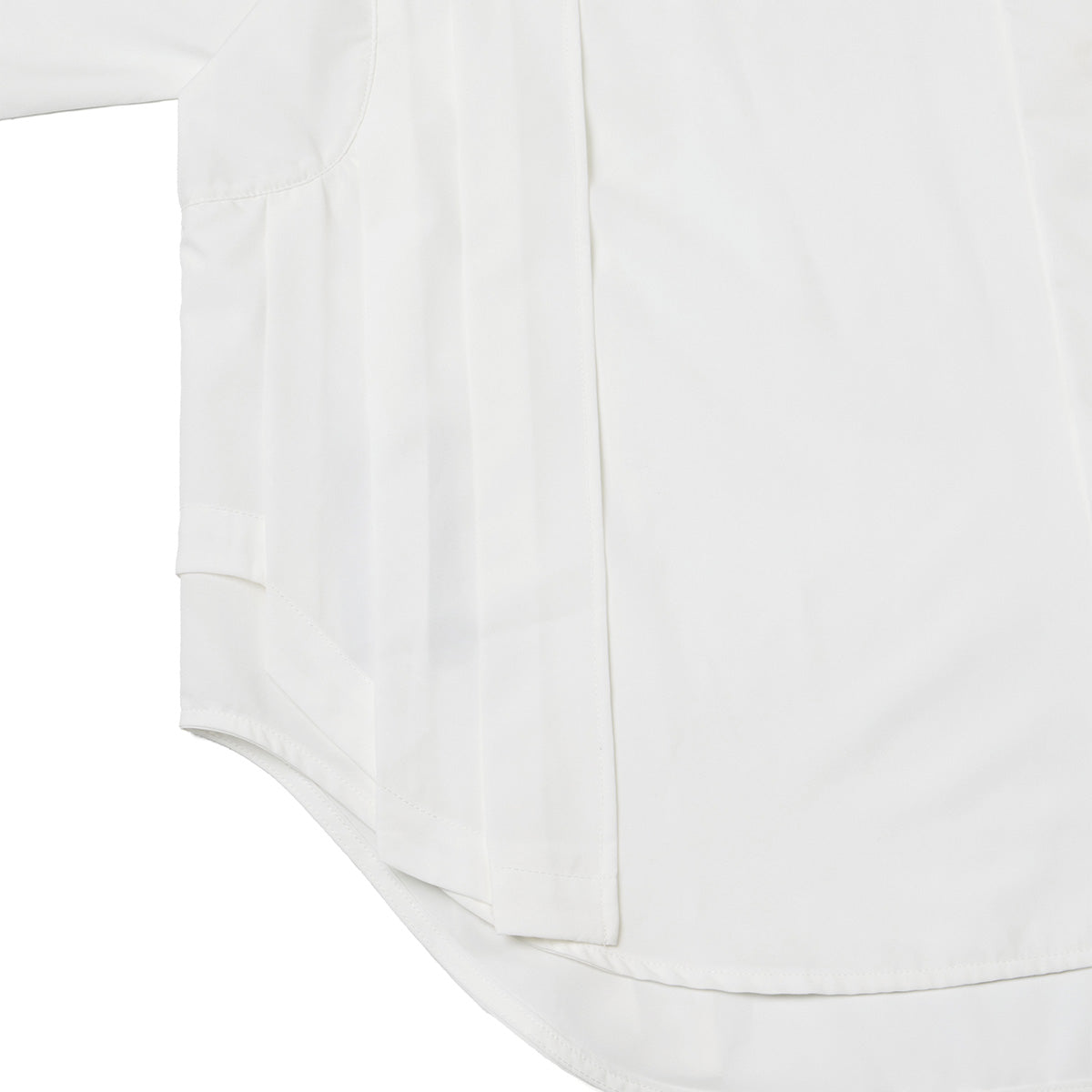 + WILDSIDE Yohji Yamamoto Pleat Formal Shirt 'White'