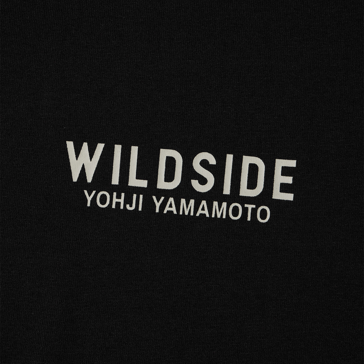 + WILDSIDE Yohji Yamamoto ROAR Kanji Tee 'Black'