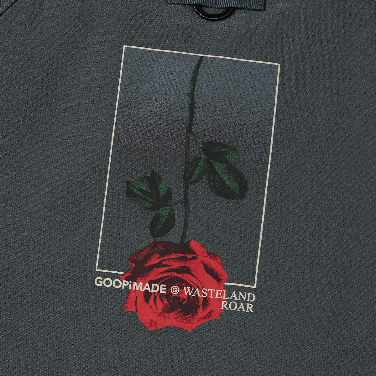 + WILDSIDE Yohji Yamamoto ROSE Logo Sweatshirt 'Grey'