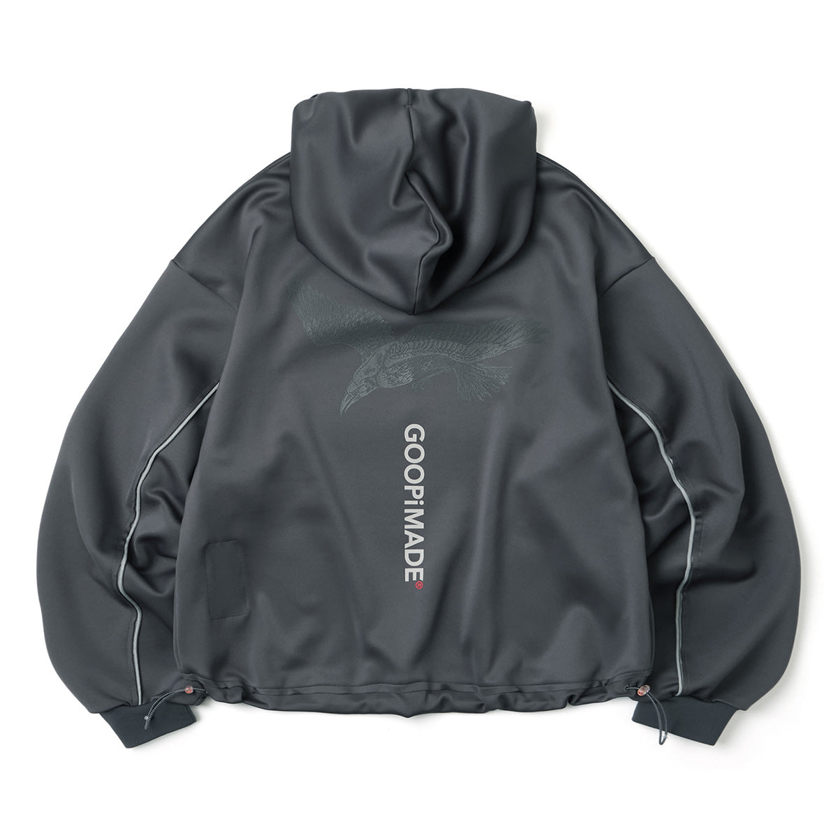 + WILDSIDE Yohji Yamamoto The Karasu Hoodie 'Grey'