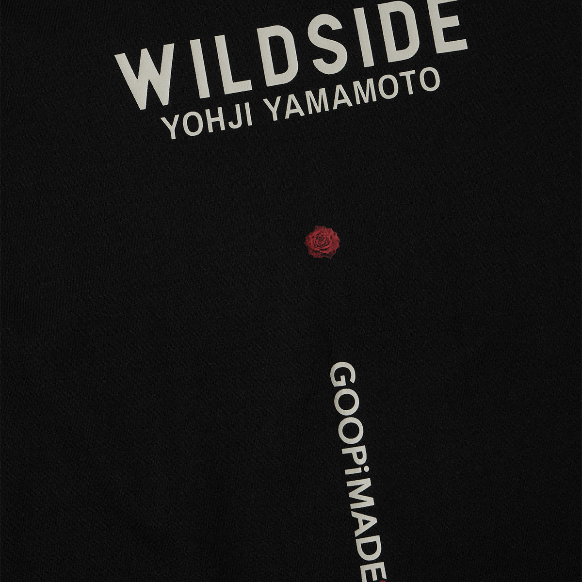 + WILDSIDE Yohji Yamamoto The Karasu Tee 'Black'