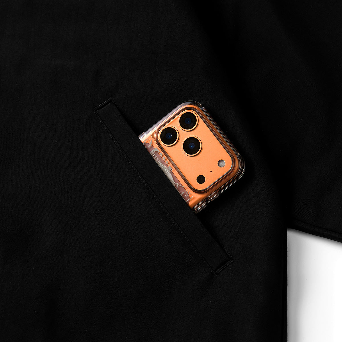 + WILDSIDE Yohji Yamamoto The-9 Crazy Utility Coat Vol.5 'Black'