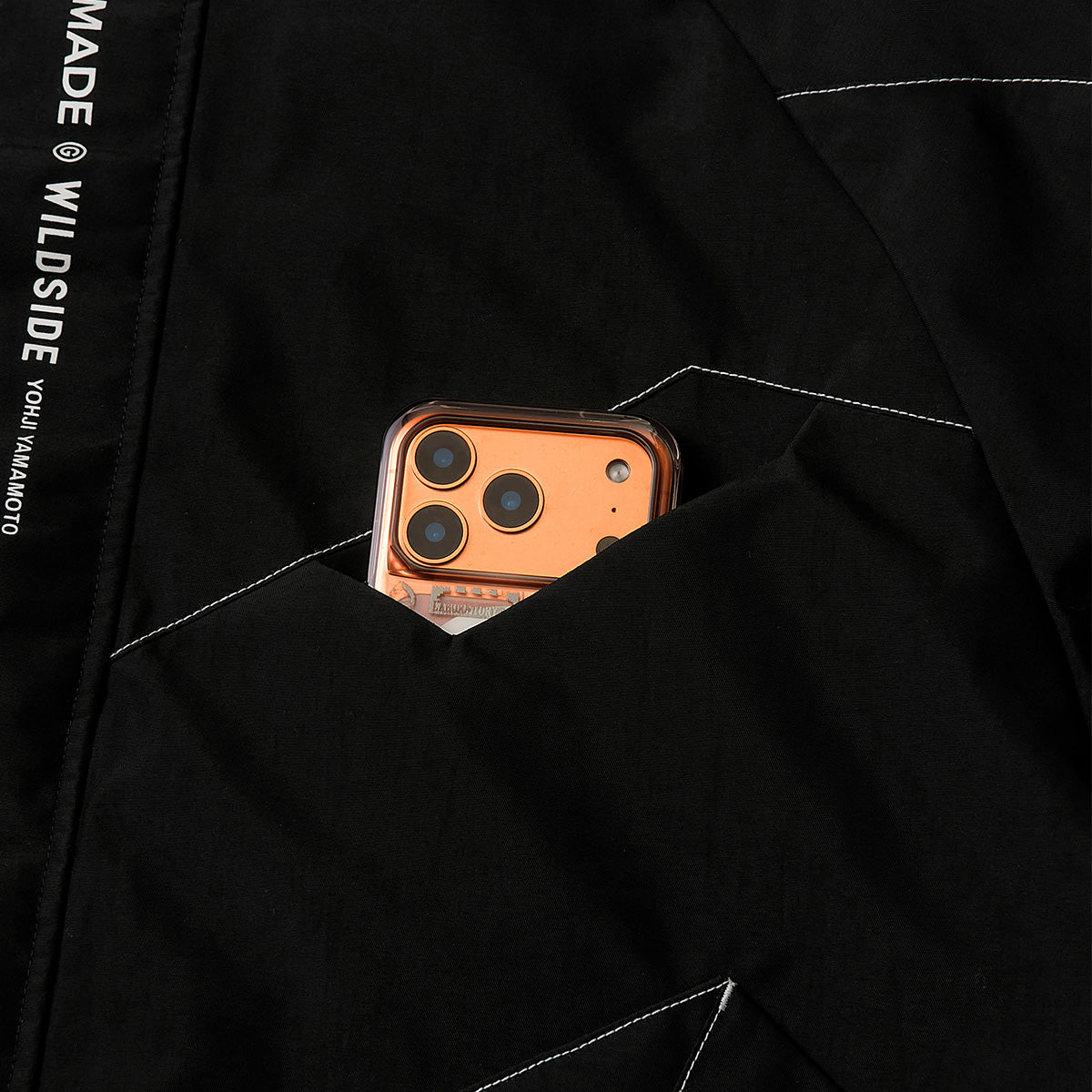 + WILDSIDE Yohji Yamamoto The-9 Technical Parka 'Black'